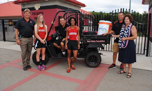 Southmoreland School District training cart photo courtesy of Paul Paterra, Tribweb.