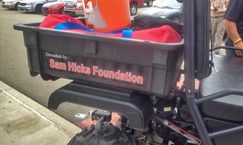 Southmoreland School District training cart photo courtesy of Paul Paterra, Tribweb.